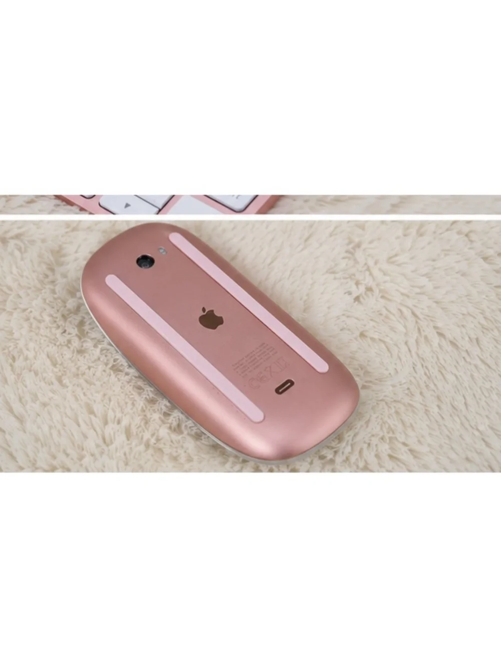 **Apple Magic Keyboard Touch ID + Magic Mouse Pink Bundle NEW**